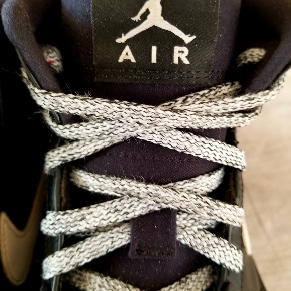 Jordan 1 All Black/White logo - Picture 7 of 9